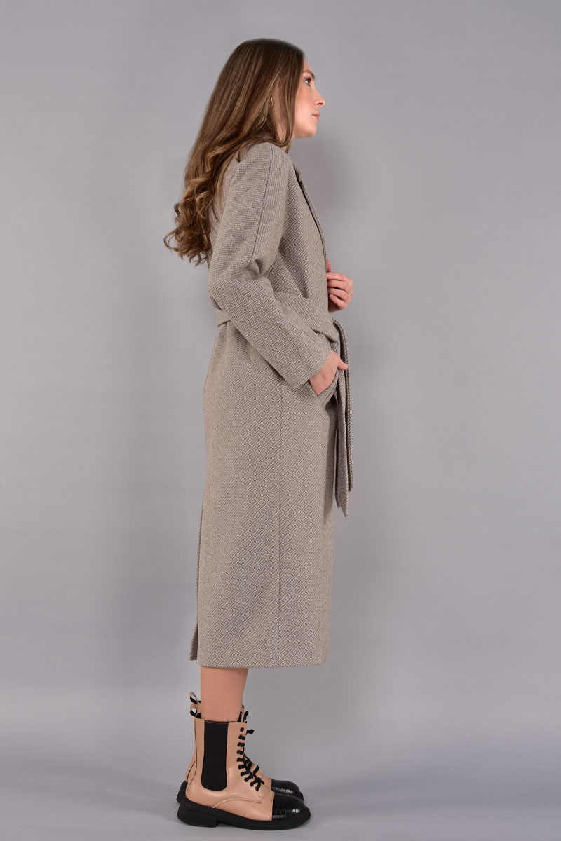 Пальто-халат демисезонное ГР Пальто-344 б цвет  фото
